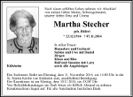 Martha Stecher